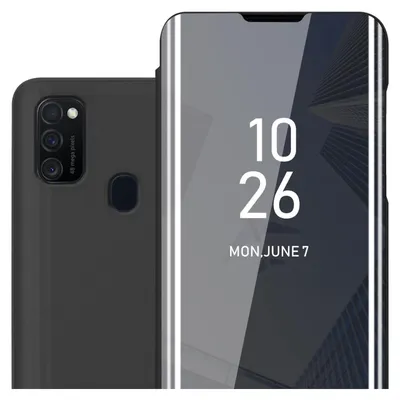 Obrázek produktu pro Cadorabo Pouzdro na mobilní telefon pro Samsung Galaxy M21 / M30s v černém krytu Zadní kryt Ochranné pouzdro typu kniha Pouzdro typu kniha