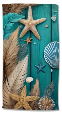 Produktbild von Beach towel Good Morning 100x180 cm -