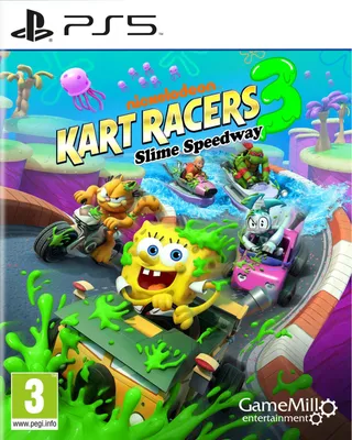 Produktbild von GameMill Entertainment Nickelodeon Kart Racers 3: Slime Speedway, PlayStation 5, RP (Rating Pending), Physische Medien