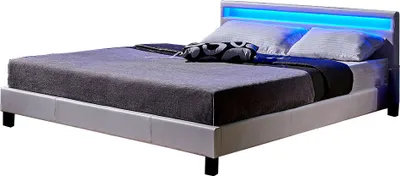 Produktbild von HOME DELUXE LED Bett ASTRO - 180 x 200 cm Weiß