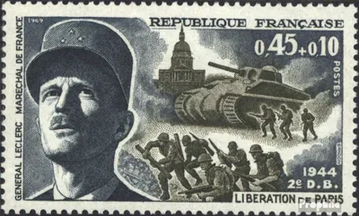 Produktbild von Briefmarken Frankreich 1969 Mi 1681 (kompl.Ausg.) postfrisch Rückeroberung