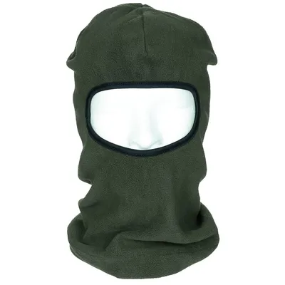 Obrázok produktu pre Balaklava MFH, 1-Loch, Polyester-Fleece, olivová
