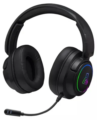 Image de Casque de jeu sans fil - The G-Lab - KORP IRIDIUM - Microphone - RGB - PC/PS4/Xbox One - Noir