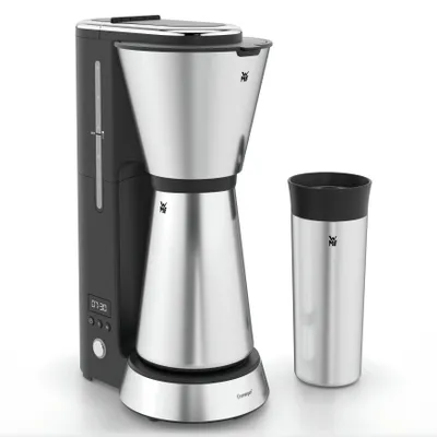 Obrázok produktu pre WMF KITCHENminis 0412260011, Kávovar, 0,625 L, Mletá káva, 870 W, Čierna, Chróm