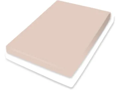 Produktbild von Bassetti Spannbetttuch für Boxspringtopper UNI Farbe CREME 40/755 Größe 180x200 200x220 cm