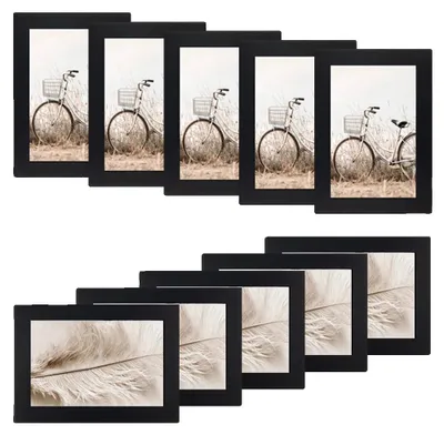 Obrázek produktu pro Rámeček na fotografie, kolážový design, odolná dřevěná konstrukce, 4 palce x 6 palců