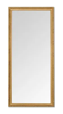 Immagine prodotto di Specchio da parete MO.WA, specchio classico barocco 35x75 cm, cornice dorata, cornice in legno, verticale, orizzontale, per ingresso, bagno, camera da letto, corridoio specchio