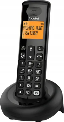 Image de DECT Alcatel sans fil E260 Solo Noir