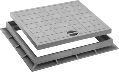 Zdjęcie produktu dla Pokrywa włazu Upmann z ramką 200x200 mm 80350