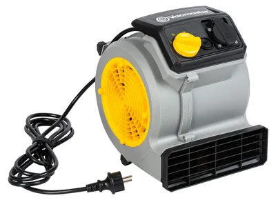 Productafbeelding van Vacmaster luchtverplaatsers, 124 Watt, met 3 snelheidsstanden. Tafelventilatoren, droogventilatoren voor tapijten. Stil, geschikt voor koeling en ventilatie