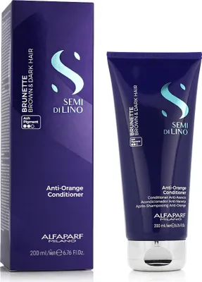 Obrázok produktu pre Alfaparf Milano Semi Di Lino Brunette Anti-Orange Conditioner 200 ml