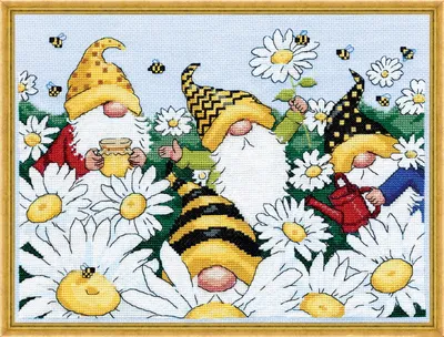 Obrázok produktu pre Súprava na vyšívanie krížikom "Wichteln", 23x30 cm