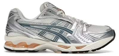 Produktbild von ASICS Gel-Kayano 14 Birch Pure Silver Teal Gold US6.5 - EU39.5