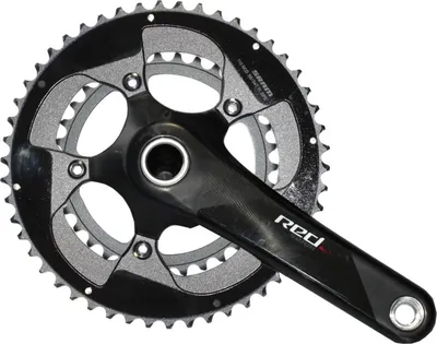 Image de Sram KRG Red GXP 175mm 50-34Z.Yaw 11-f.sans boîte de pédalier et capuchons de fermeture