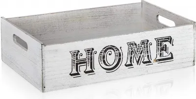 Zdjęcie produktu dla Dekoracja wnętrz Pudełko dekoracyjne HOME 41 x 25 x 11 cm