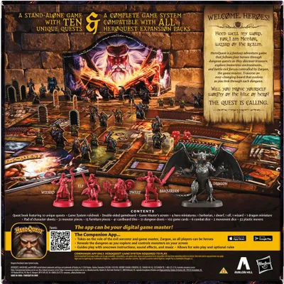 Produktbild von Hero Quest First Light Brettspiel - Strategie, Abenteuer, 1-5 Spieler