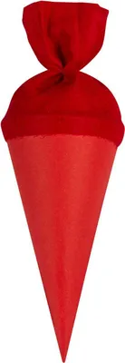 Image de Sac d'école de bricolage Goldbuch avec fermeture en feutre 15 cm rouge
