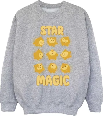 Produktbild von Wish - "Star Magic" Sweatshirt für Mädchen BI55869 (140-146) (Sportgrau)