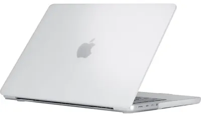 Produktbild von Mobigear Glänzende Schutzhülle für MacBook Pro 16 Zoll (2021-2026), Hartschale, Laptop-Hülle, MacBook-Case - Transparent - Modell A2485 / A2780 / A2991 / A3186 / A3428 / A3429
