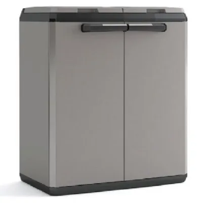 Obrázok produktu pre Keter Split Basic, 220 L, Obdĺžnikový, Plast, Šedá, Manuálne, 680 mm