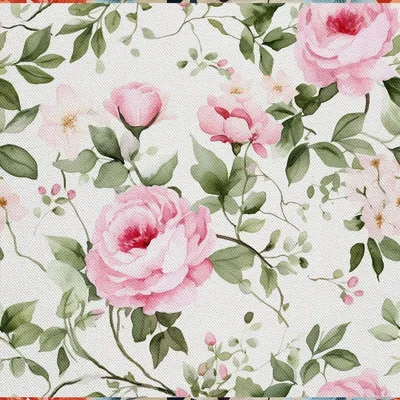Produktbild von OUTDOOR DEKOSTOFFE OXFORD - Motiv Blumen I DX5309