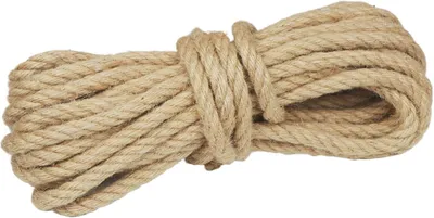 Produktbild von 10m Sisalseil für Kratzbaum 10mm, Sisalseil Natur Sisal Seil für Katzen, Kratzseil, Katzenzubehör, Haushalt, Garten, DIY, Dekoration