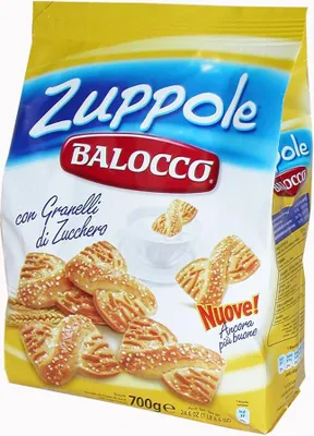 Produktbild von Balocco Zuppole mit Hagelzucker, 4er Pack (4 x 700 g)