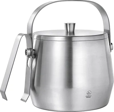 Image de LEOPOLD Eiswürfelbehälter 1L doppelw. Edelst. matt 465154 8711871012611