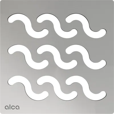 Obrázek produktu pro Designová mřížka Alcadrain (Alcaplast) 102 x 102 mm nerez MPV002