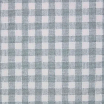 Obrázek produktu pro HOMESCAPES Vichy kostkovaná bavlněná tkanina - modrá a bílá, metráž, šířka 150 cm
