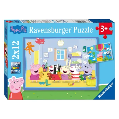Image de Ravensburger Les aventures de Peppa Pig Puzzle, 12 pièces.