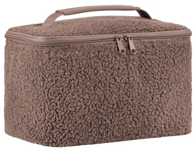Produktbild von Reisenthel ML6066, Beautycase, Braun, Recyceltes Polyester, Einfarbig, Reißverschluss, 6 Taschen