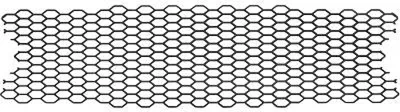 Produktbild von DIEDERICHS Lüftungsgitter Grill Stoßfänger für VW POLO (9N) Schwarz