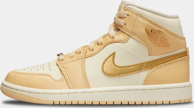 Produktbild von Nike Jordan 1 Mid Metallic Gold Vanilla Special Edition- 40,5