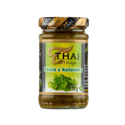 Produktbild von Korianderpaste 110 g – aromatische Basis für asiatische Currys, Wokgerichte & Marinaden