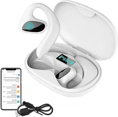 Obrázok produktu pre Bezdrôtové slúchadlá Bluetooth – preklad do 144 jazykov – biele – cestovná agentúra – slúchadlá