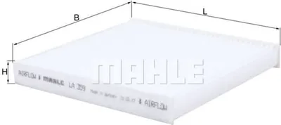 Produktbild von KNECHT LA 359 Innenraumfilter Pollenfilter für DAIHATSU SIRION (M3) für SUBARU JUSTY IV