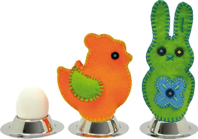 Produktbild von Eduplay Bastelset Eierwärmer Hase und Küken