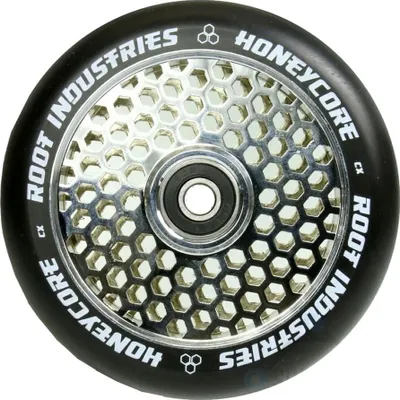Produktbild von Root Industries Honeycore Stunt-Scooter Rolle 120mm Chrom/PU Schwarz