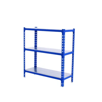 Produktbild von PROREGAL Schwerlastregal BABY METAL SHARK | HxBxT 90x110x40cm | Fachlast 200kg | Blau-Verzinkt