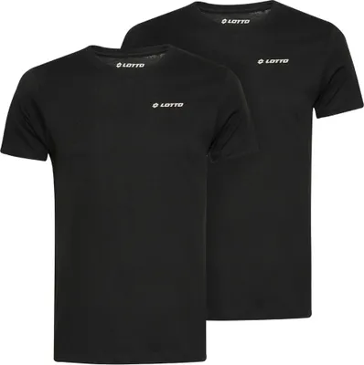 Produktbild von L|LOTTO Herren Unterhemden T-Shirt 2er-Pack schwarz 39510918