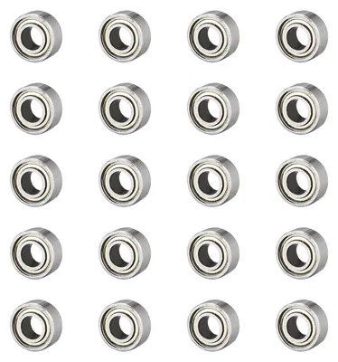 Kugellager-Set 683ZZ, 20 Stück, 3x7x3 mm, doppelt abgedichtet