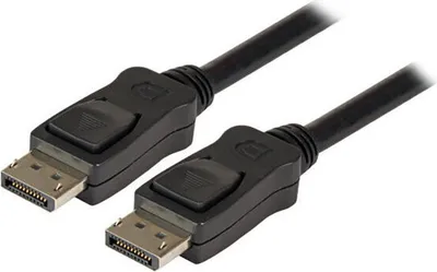 Image de EFB DisplayPort 1.2 Anschlusskabel,4K60HZ St-St,0.5m,schwarz