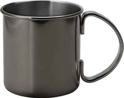 Produktbild von ECHTWERK Moscow Mule Becher Set 4tlg aus Edelstahl, 480 ml, , Farbe:Schwarz