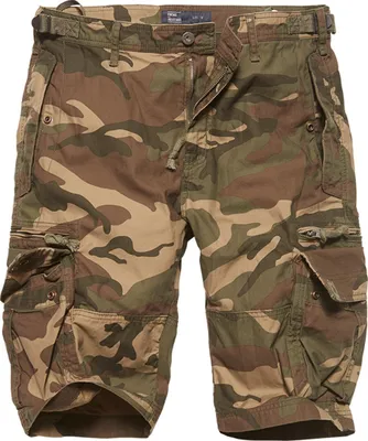 Produktbild von Vintage Industries Gandor Shorts Farben: Camouflage, Grösse: XXL