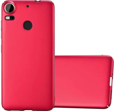 Produktbild von Cadorabo Hülle für HTC Desire 10 PRO Schutzhülle in Rot Hard Case Handy Hülle Etui