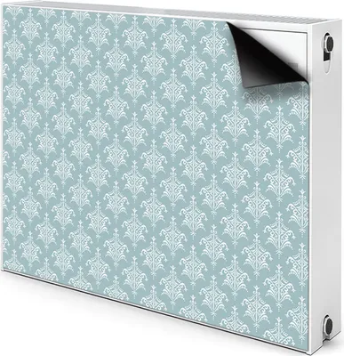 Produktbild von Magnet Radiator Magnet Mat Heizkörper Heizung Verkleidung Abdeckung 80x60 cm  - Damast