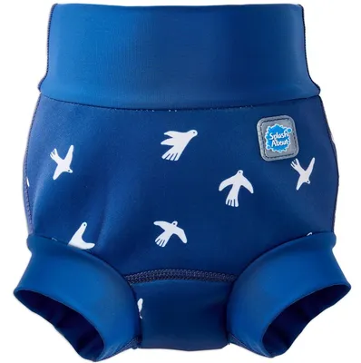 Obrázek produktu pro Plavací kalhotky Happy Nappy, opakovaně použitelné, bílé, velikost 0-3 měsíce
