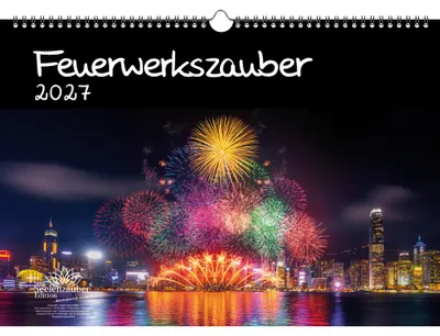 Produktbild von Feuerwerkszauber DIN A3 Kalender für 2027 Feuerwerk - Seelenzauber