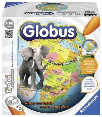 Immagine prodotto di Ravensburger 005581 tiptoi® - Il globo interattivo